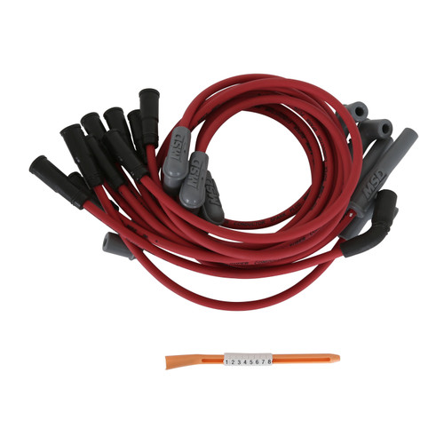 MSD Super Conductor Spark Plug Wire Set Chevy Corvette LT1 V8 ’92-’97 | BCCX 32179