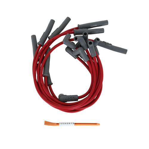 MSD Super Conductor Spark Plug Wire Set Mustang 5.0L '94-On | BCCX 32209