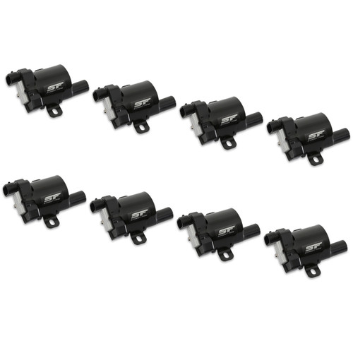 MSD Street Fire Ignition Coils 1999-2007 GM L-Series Truck engines Black 8-Pack | BCCX 55098