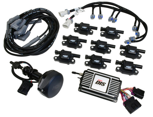 MSD DIS Direct Ignition System Kit - Black | BCCX 601523