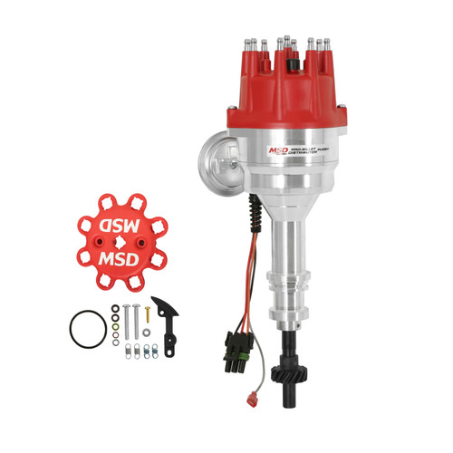 MSD Ford 351C-460 Ready-To-Run Pro-Billet Distributor Steel Gear | BCCX 83501
