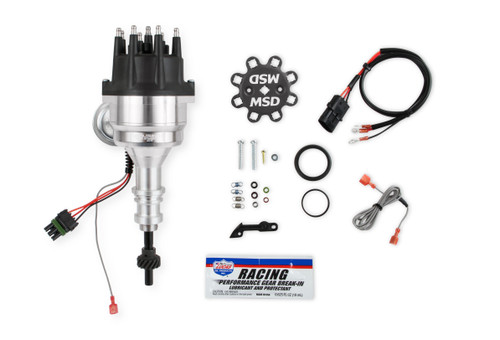 MSD Distributor Ford 289/302 Ready-to-Run Black Cap Steel Gear | BCCX 835251