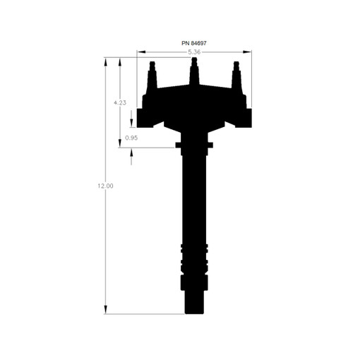 MSD Chevy V8 Crank Trigger Distributor | BCCX 84697