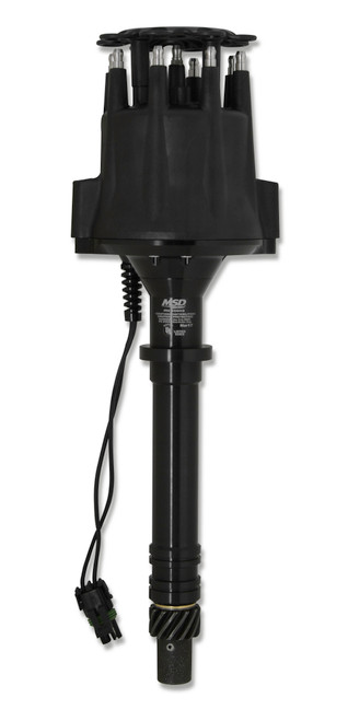 MSD Chevy V8 Marine Certified Distributor-Black | BCCX 85603