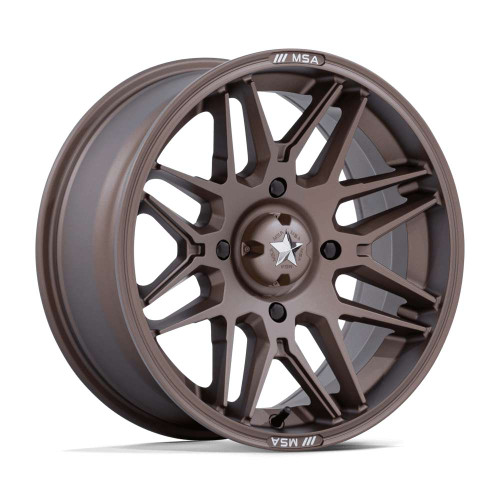 Msa Offroad M52 Radar  Atv Wheels Rims 15x7 4x137 Matte Bronze 10mm | MA052ZX15704810