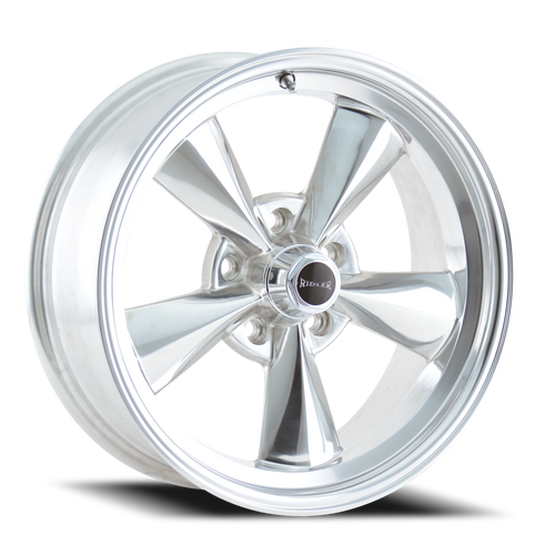 DOORBUSTER PRICING! - Ridler 675 Wheel 17x8 5x120.65 Polished 0mm | 675-7861P