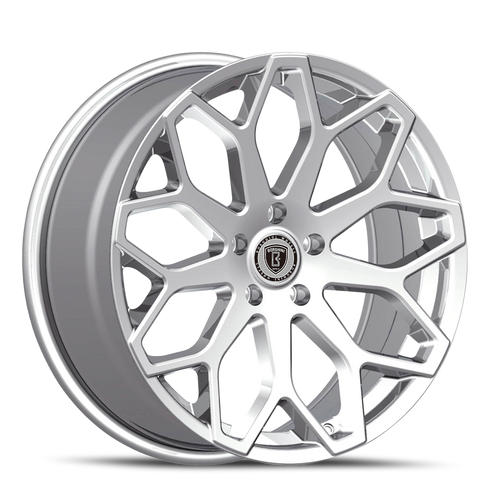Borghini B28 Wheel 24x8.5 5x114.3 Chrome 35mm | BW28-24865C