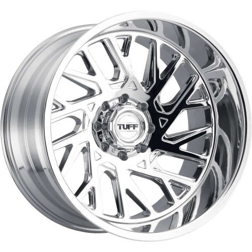 Tuff Off-Road T4B Wheel 22x12 8x165.1 Chrome -45mm EC 2212T4B-58165C25L - OPEN BOX SPECIAL!