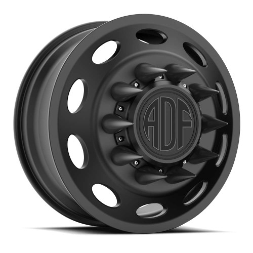 Adf Dually Peterson Wheels Rims 26x8.25 10x225 Satin Black 132mm