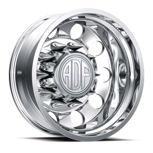 Adf Dually Classic Wheels Rims 22x8.25 8x275 Polished -168mm