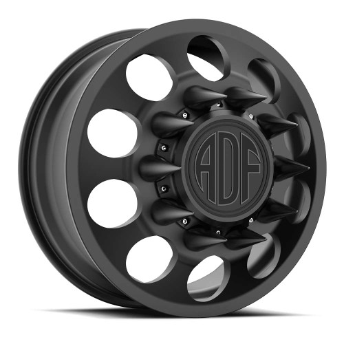 Adf Dually Big Mac Wheels Rims 20x8.25 8x275 Satin Black 145mm