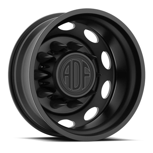 Adf Dually Peterson Wheels Rims 20x8.25 8x275 Satin Black -167mm