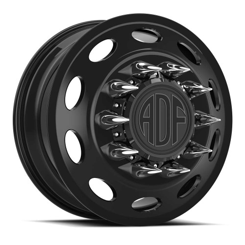 Adf Dually Peterson Wheels Rims 22x8.25 8x275 Gloss Black 145mm