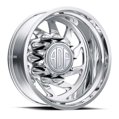 Adf Dually Contractor Wheels Rims 24x8.25 8x275 Polished -167mm