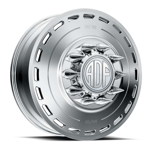 Adf Dually Ltd Wheels Rims 22x8.25 8x275 Polished 145mm