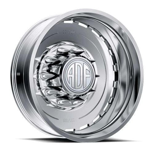 Adf Dually Ltd Wheels Rims 22x8.25 8x275 Polished -168mm