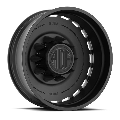 Adf Dually Ltd Wheels Rims 22x8.25 8x275 Satin Black -168mm