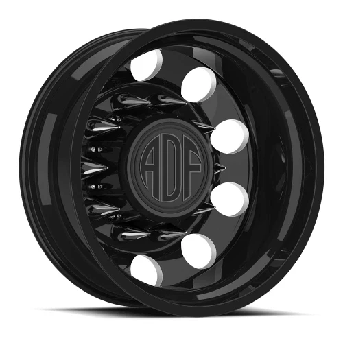 Adf Dually Classic Wheels Rims 28x8.25 8x275 Gloss Black/Machined -156mm