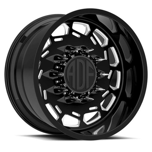 Adf Dually Payload Wheels Rims 22x12 10x170 Gloss Black/Machined -40mm