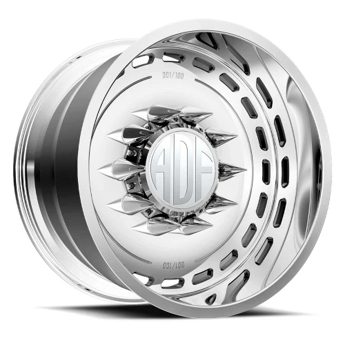 Adf Dually Ltd Wheels Rims 24x12 10x170 Polished -40mm