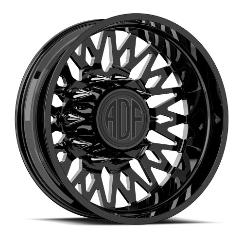 Adf Dually Tm2 Wheels Rims 26x8.25 8x200 Gloss Black/Machined -156mm