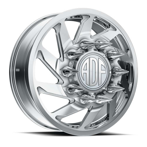 Adf Dually Contractor Wheels Rims 26x8.25 8x165.1 Polished 132mm