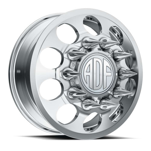 Adf Dually Big Mac Wheels Rims 26x8.25 8x165.1 Polished 132mm