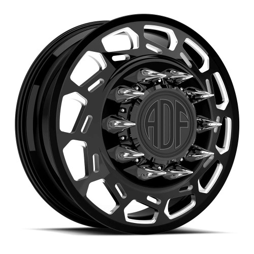 Adf Dually Payload Wheels Rims 28x8.25 8x200 Gloss Black/Machined 132mm