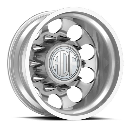 Adf Dually Big Mac Wheels Rims 20x8.25 8x210 Hyper Silver -167mm