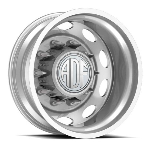 Adf Dually Peterson Wheels Rims 20x8.25 8x210 Hyper Silver -167mm