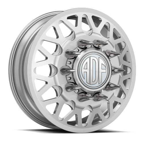 Adf Dually Hot Shot Wheels Rims 28x8.25 8x165.1 Hyper Silver 132mm