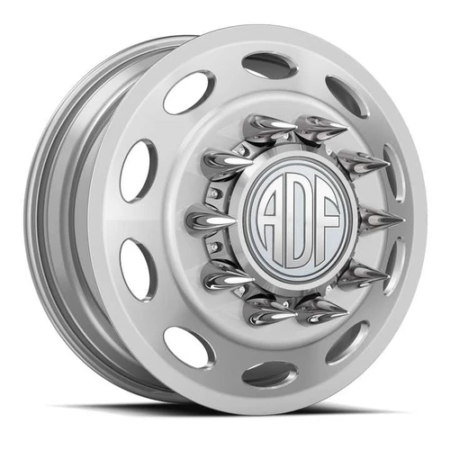 Adf Dually Peterson Wheels Rims 22.5x8.25 10x285.75 Hyper Silver 146mm