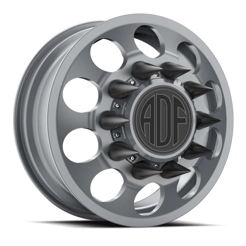Adf Dually Big Mac Wheels Rims 22x8.25 8x210 Gunmetal 145mm