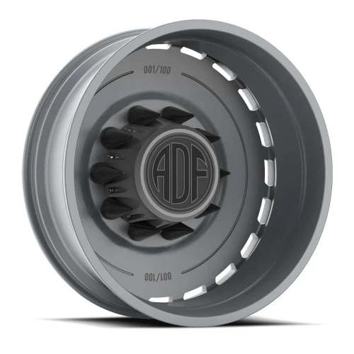 Adf Dually Ltd Wheels Rims 22x8.25 8x210 Gunmetal -168mm