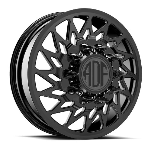 Adf Dually Chopper Wheels Rims 26x8.25 8x165.1 Gloss Black 132mm