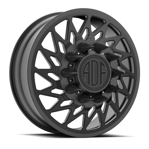 Adf Dually Chopper Wheels Rims 20x8.25 8x165.1 Satin Black 145mm