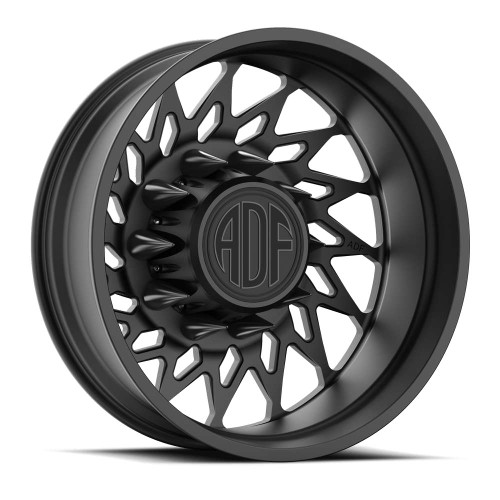 Adf Dually Chopper Wheels Rims 24x8.25 8x200 Satin Black -167mm