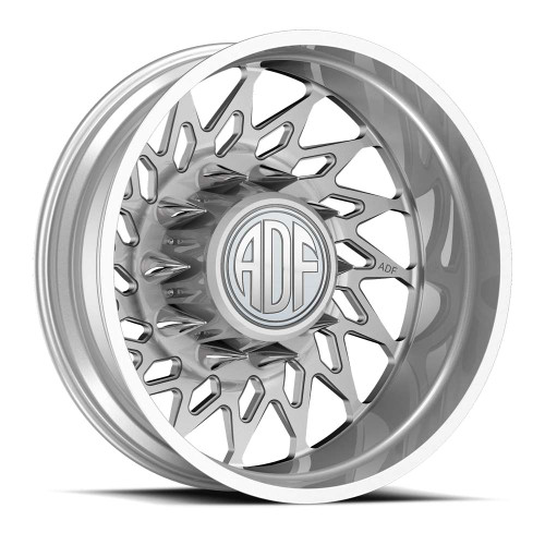Adf Dually Chopper Wheels Rims 22x8.25 8x200 Hyper Silver -168mm