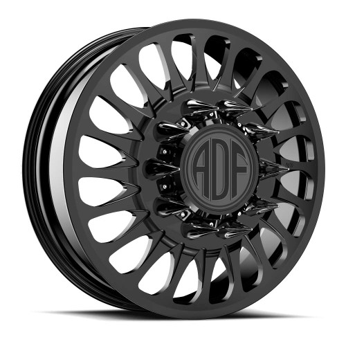 Adf Dually Cyclone Wheels Rims 28x8.25 8x200 Gloss Black 132mm