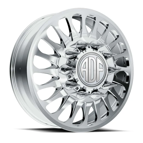 Adf Dually Cyclone Wheels Rims 26x8.25 8x165.1 Polished 132mm