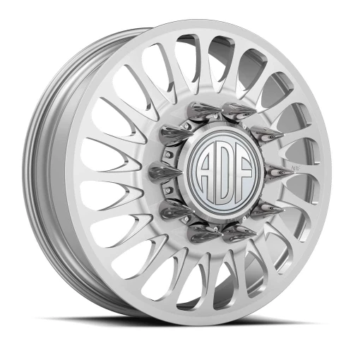 Adf Dually Cyclone Wheels Rims 24x8.25 8x170 Hyper Silver 144mm