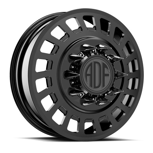 Adf Dually Halo Wheels Rims 28x8.25 10x225 Gloss Black 132mm