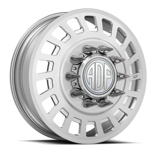 Adf Dually Halo Wheels Rims 26x8.25 8x210 Hyper Silver 132mm
