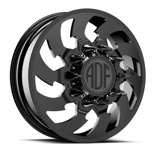 Adf Dually Reaper Wheels Rims 26x8.25 8x210 Gloss Black 132mm