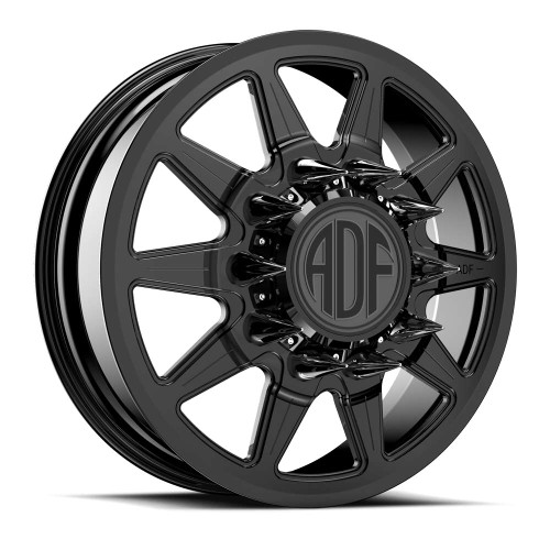 Adf Dually Lone Star Wheels Rims 20x8.25 8x165.1 Gloss Black 145mm
