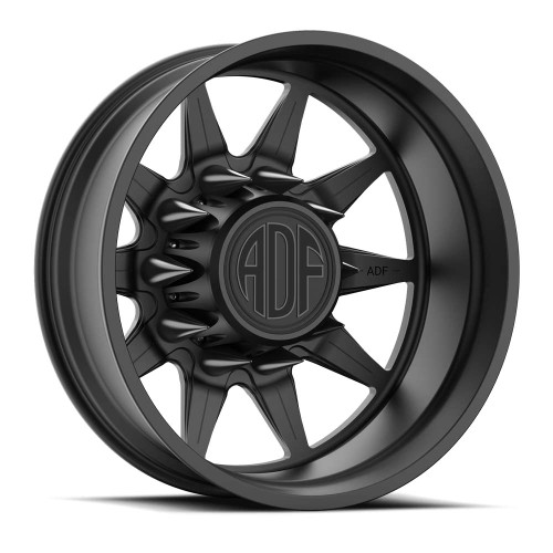 Adf Dually Lone Star Wheels Rims 24x8.25 8x165.1 Satin Black -167mm