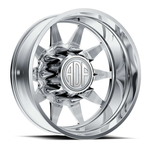 Adf Dually Lone Star Wheels Rims 28x8.25 10x225 Polished -156mm