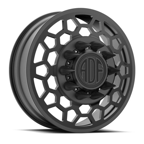 Adf Dually Matrix Wheels Rims 26x8.25 8x275 Satin Black 132mm