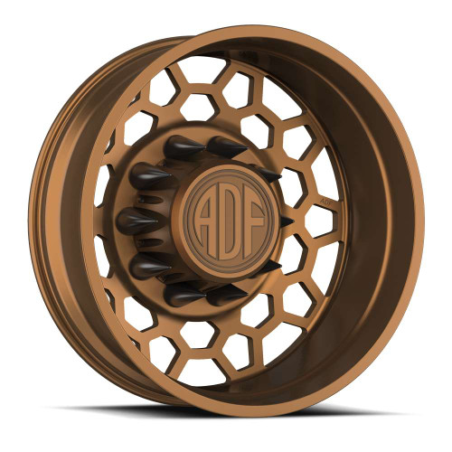 Adf Dually Matrix Wheels Rims 22x8.25 8x275 Bronze -168mm