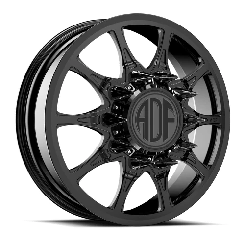 Adf Dually Oil Man Wheels Rims 26x8.25 10x225 Gloss Black 132mm